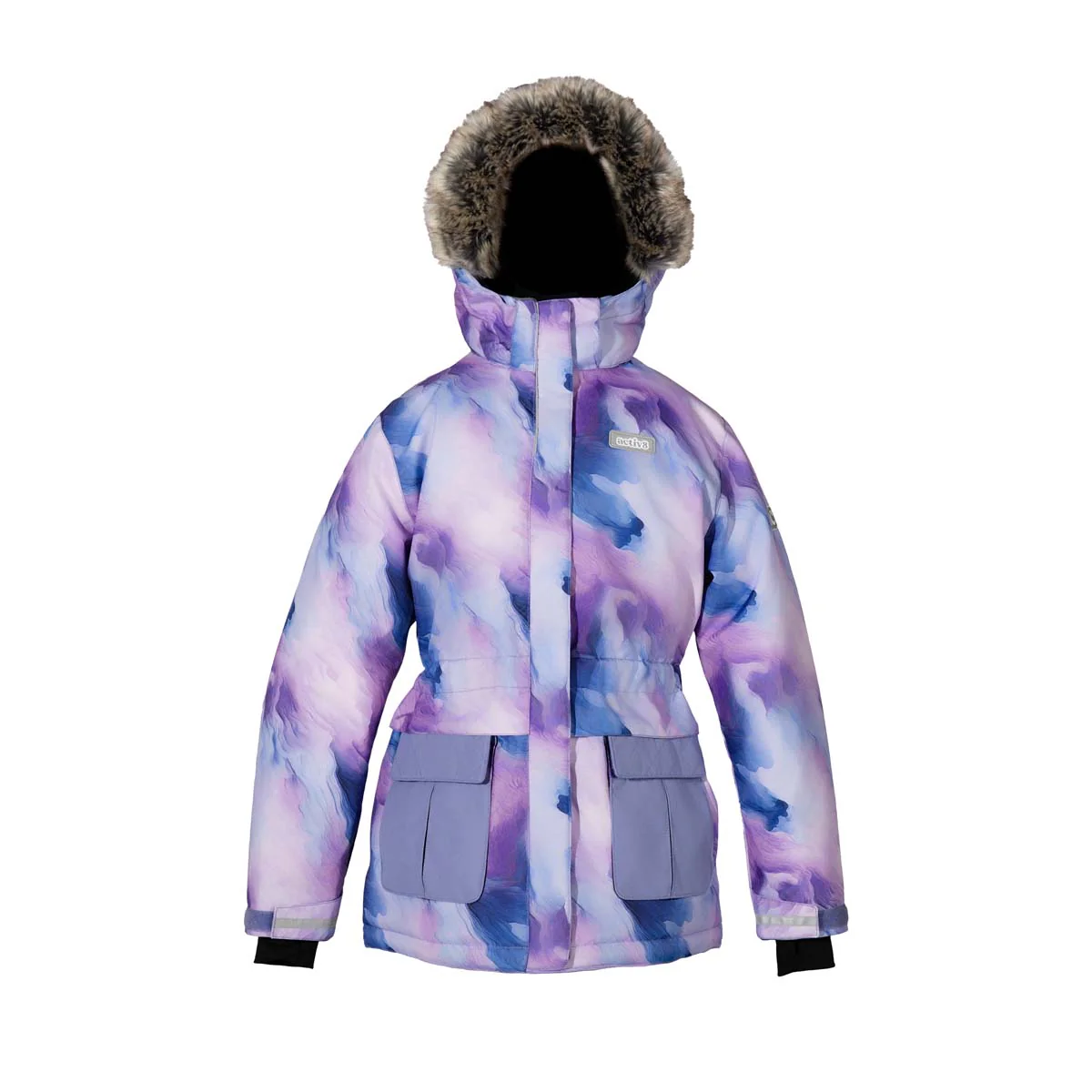 Activ8 Girl's Down Coat - Image 2