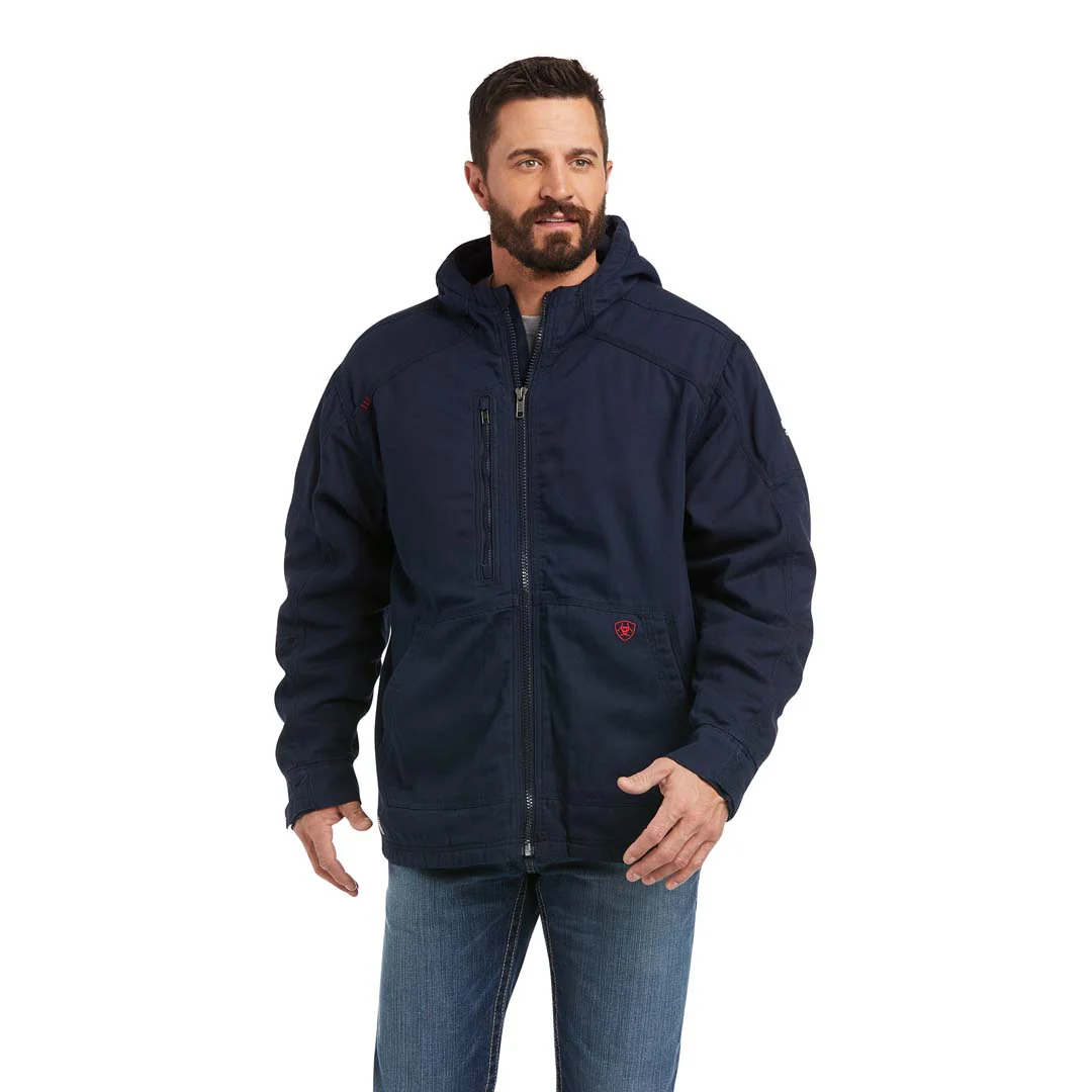 Ariat FR Duralight Canvas Jacket - Navy - Image 2