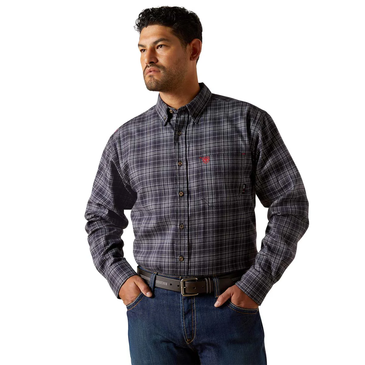 Ariat Men's FR Brando Work Shirt - Moonless Night