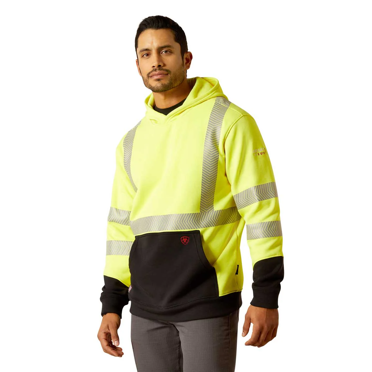 Ariat Men's FR Hi-Vis Hoodie - Image 2