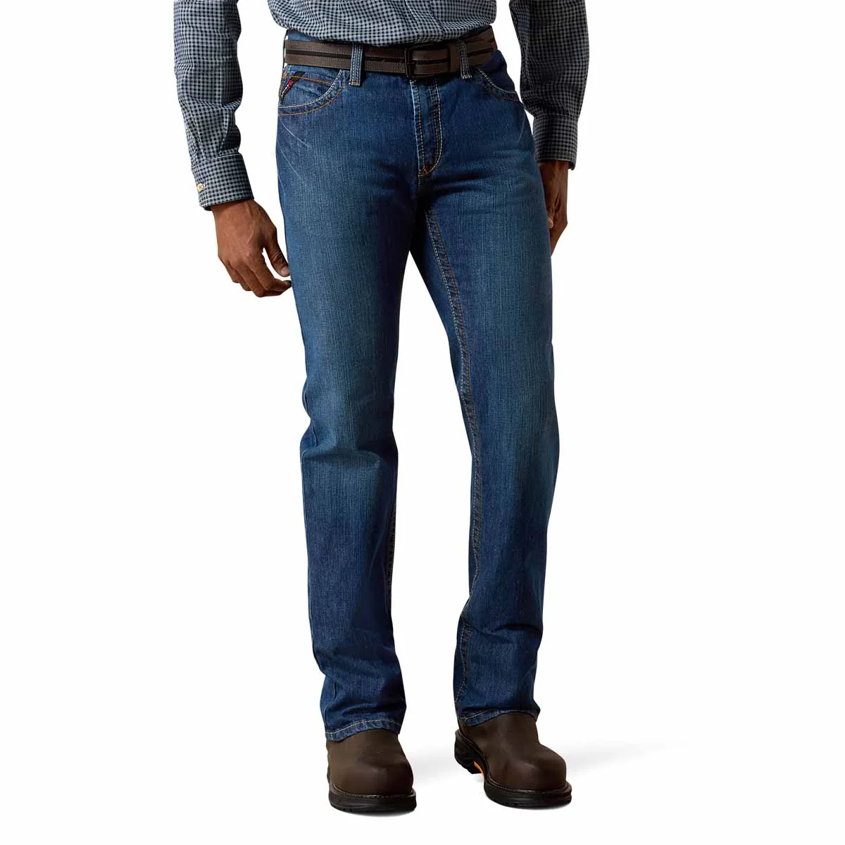Ariat Men's FR M4 Boot Cut Jean Flint