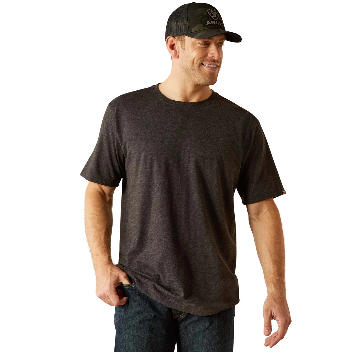Ariat Men's Rebar Cotton Strong Standard T-Shirt