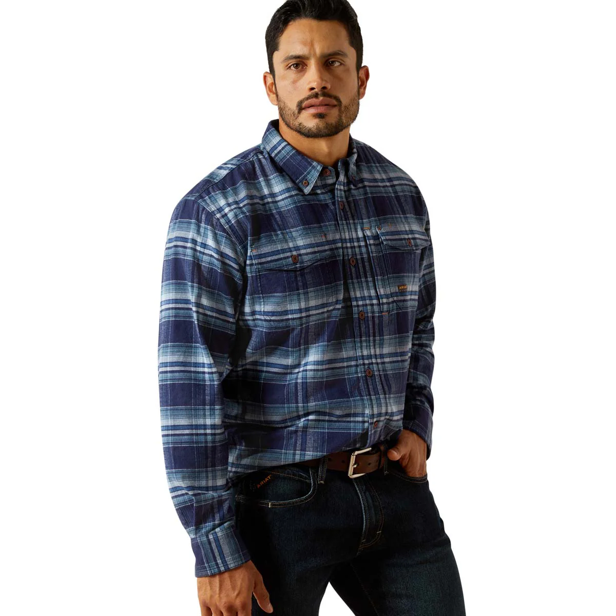 Ariat Men's Rebar Flannel DuraStretch Work Shirt