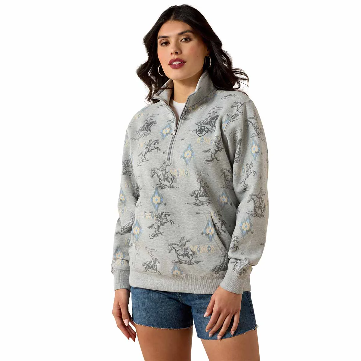 Ariat Women's Sapphire 1/2 Zip Sweatshirt