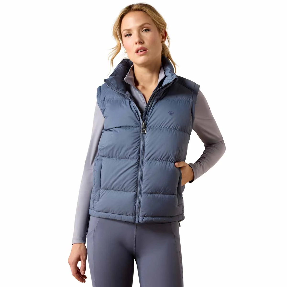 Ariat Women's UltraPuff Down Vest - Grisaille