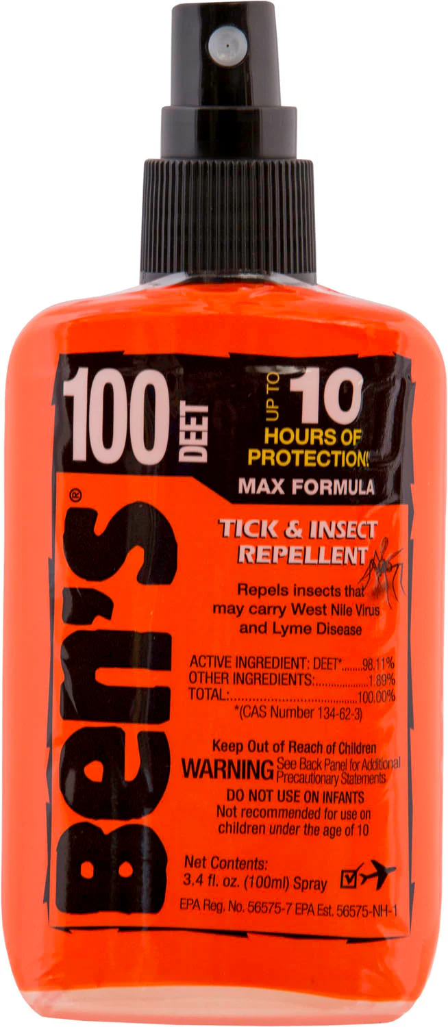 Ben's 100 Max 3.4 oz Pump Spray