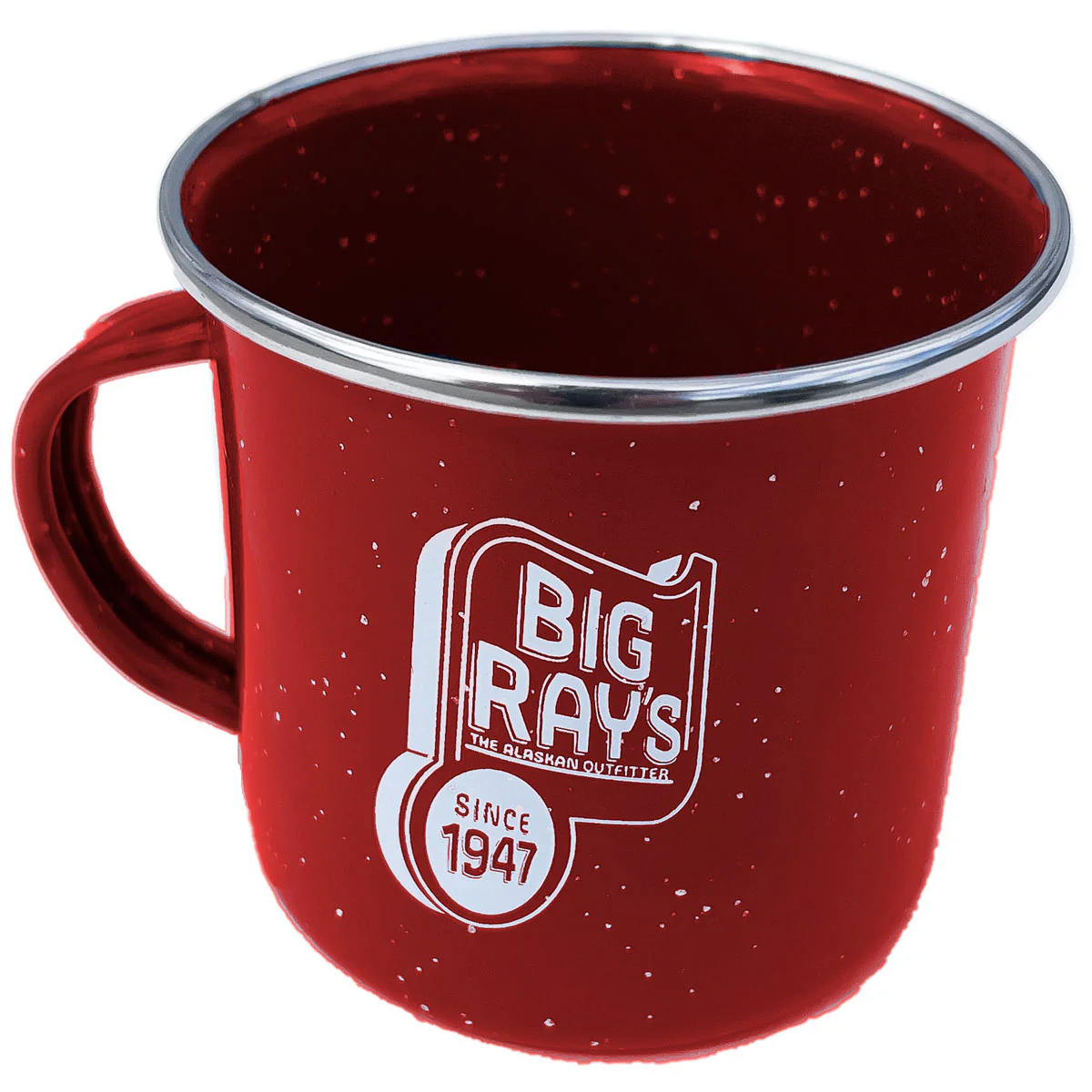 Big Ray's Retro Camp Mug - Red