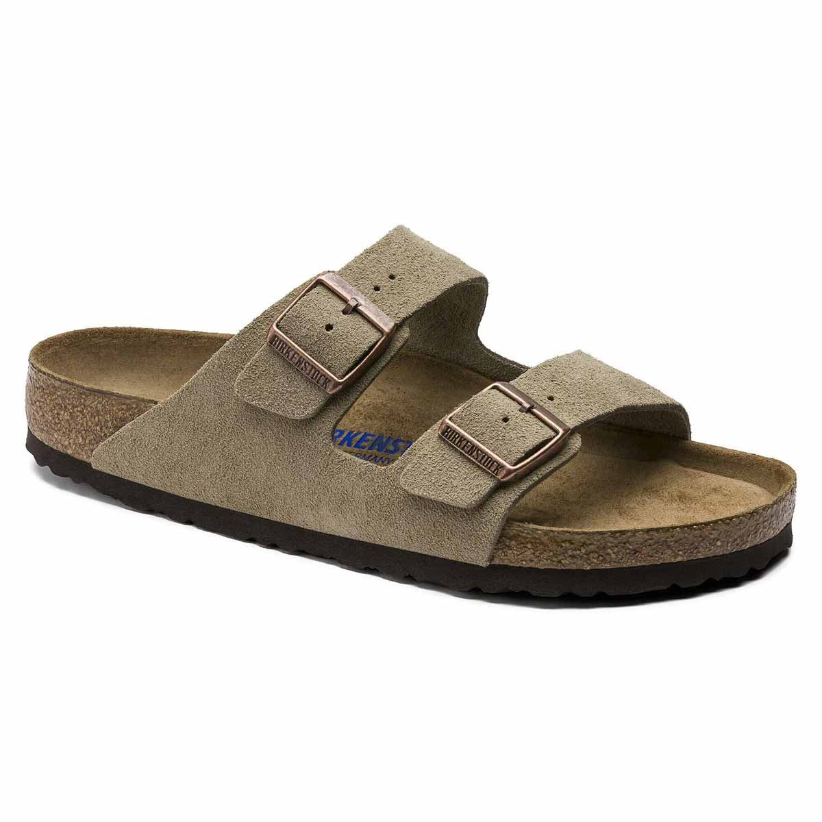 Birkenstock Arizona SFB Suede - Taupe