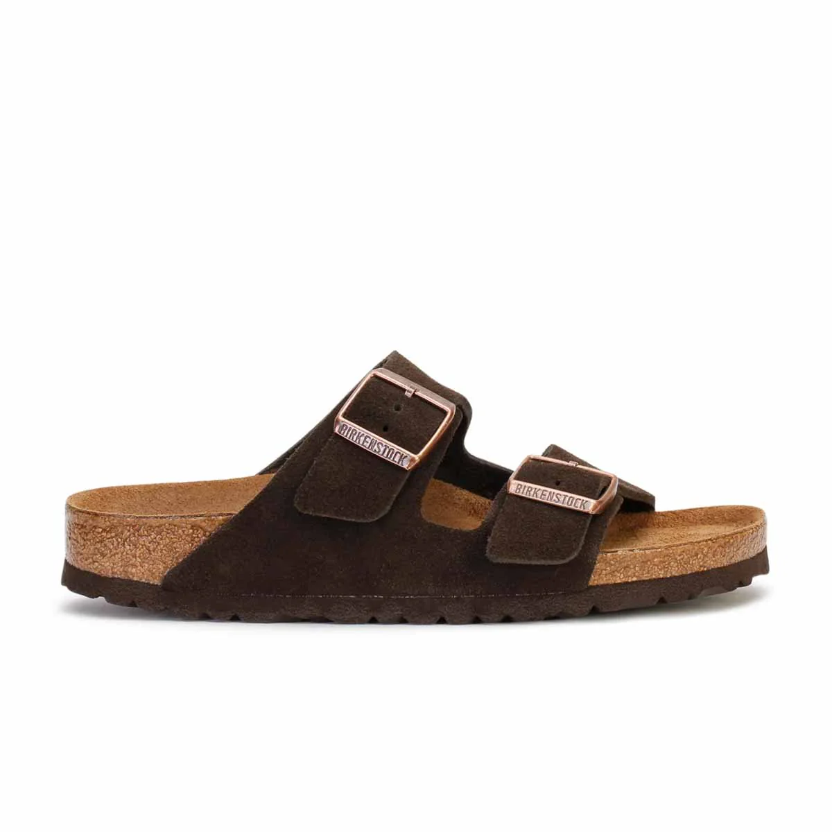 Birkenstock Arizona Soft Footbed Suede Leather - Mocha