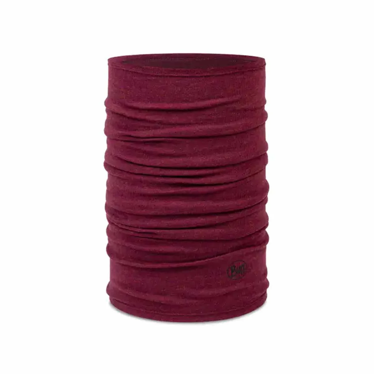 Buff Merino Midweight Neckwear - Melange Tibetan Red