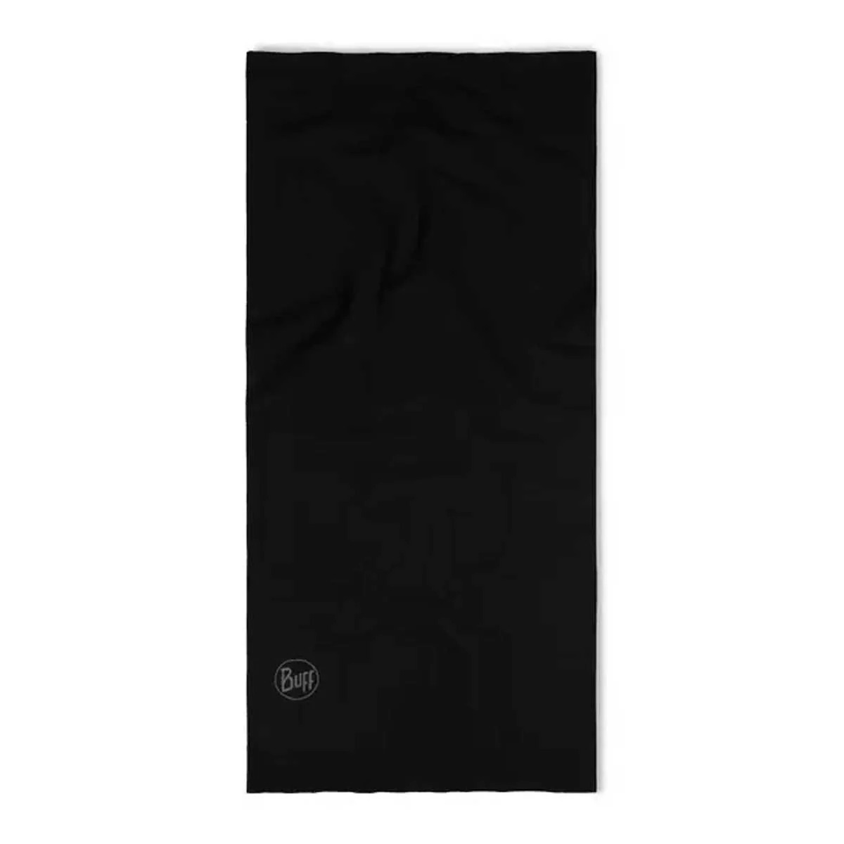 Buff Merino Midweight Neckwear Solid Black