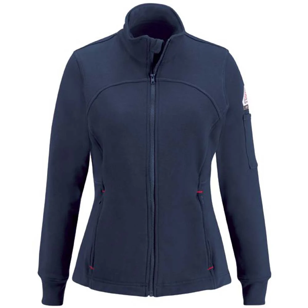 Bulwark FR Women's Full Zip Fleece Jacket - Image 2