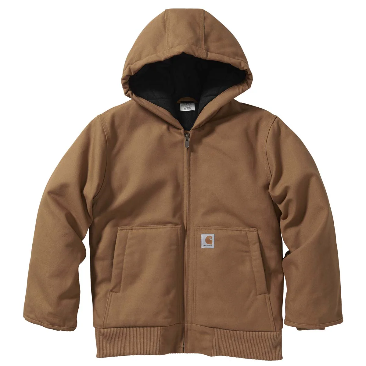 Carhartt Boys' Flannel Quilt Lined Active Jac (Youth) - Image 2