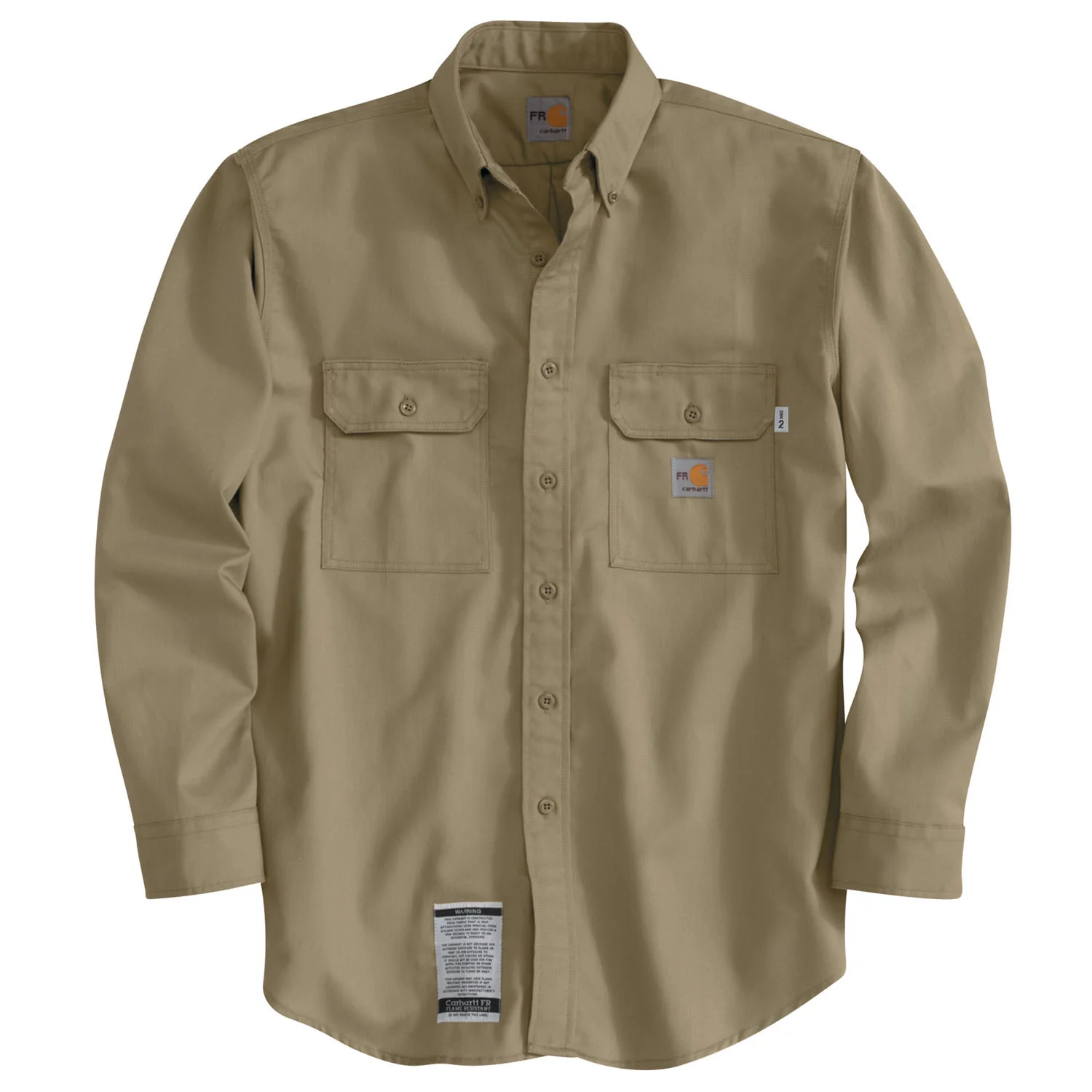 Carhartt Flame Resistant Twill Work Shirt 3XL-4XL - Image 3
