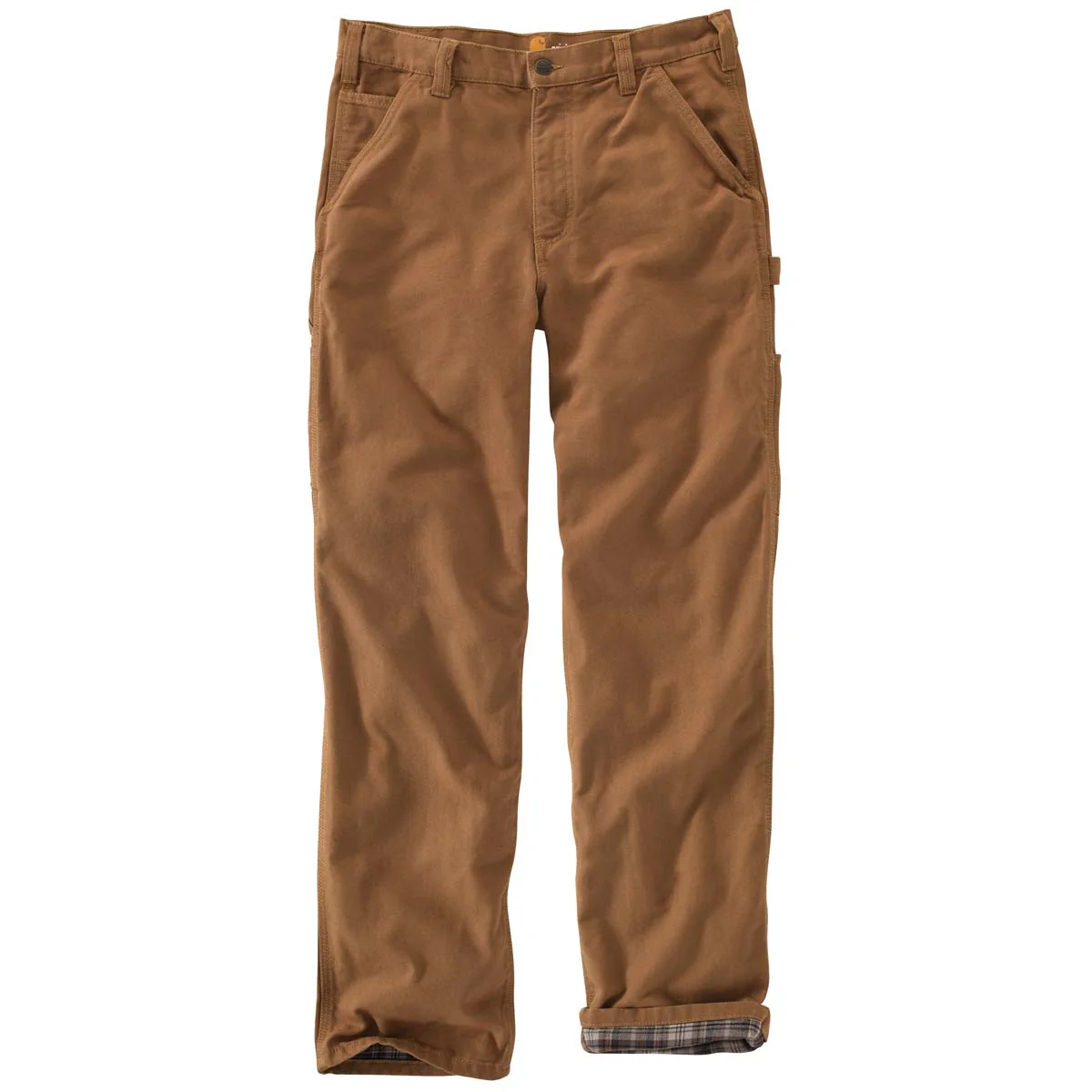 Carhartt Flannel Lined Pant-Brown