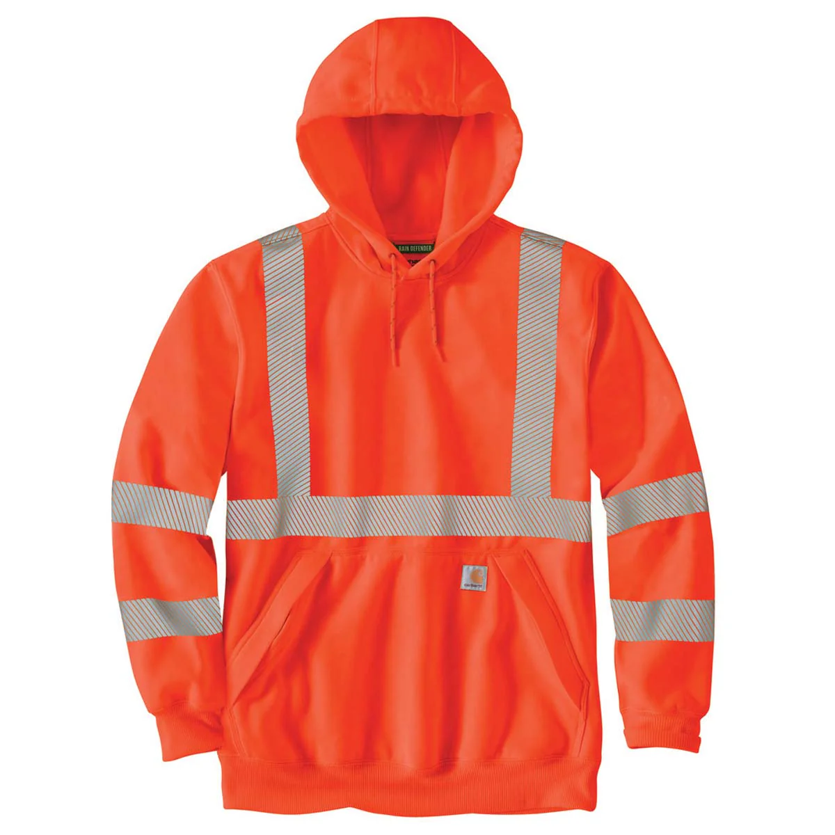 Carhartt Hi-Vis Midweight Class 3 Sweatshirt - Image 2