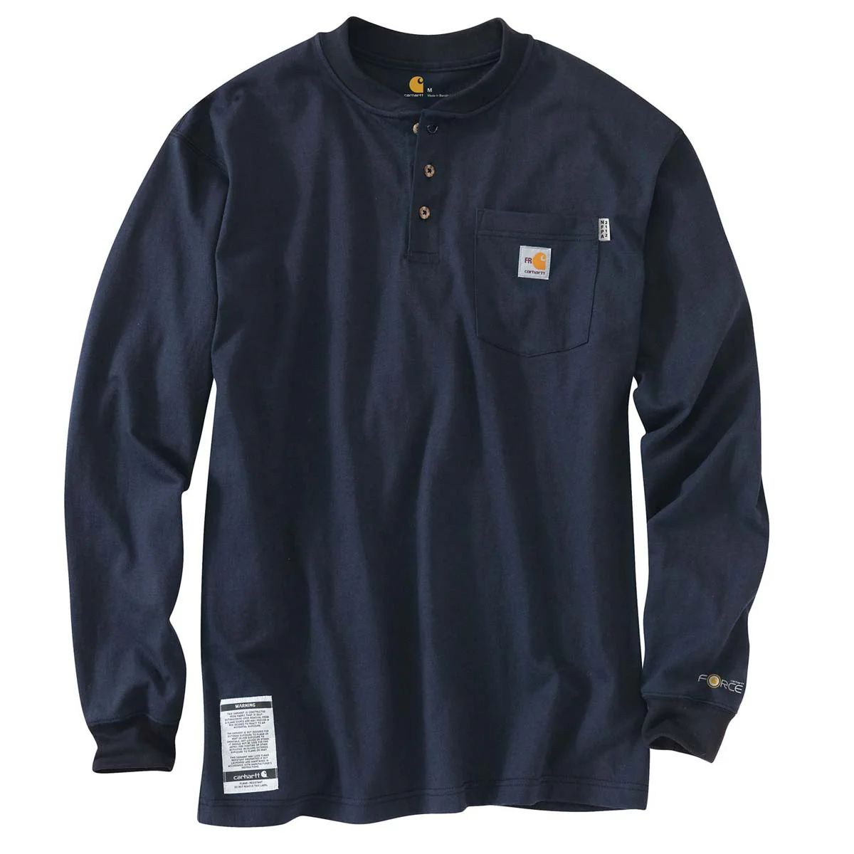 Carhartt Men's FR Knit Long-Sleeve Henley 3XL-4XL,MT-3XLT