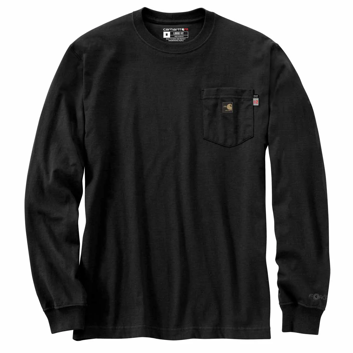 Carhartt Men's FR L/S Camo T Shirt - Image 2