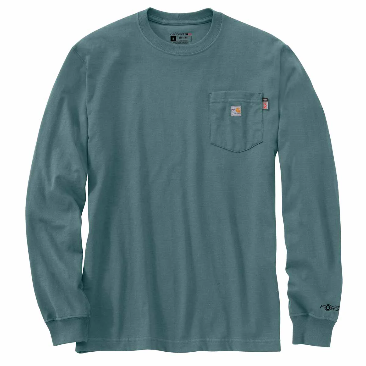 Carhartt Men's FR L/S Oil Rig T Shirt - Image 2