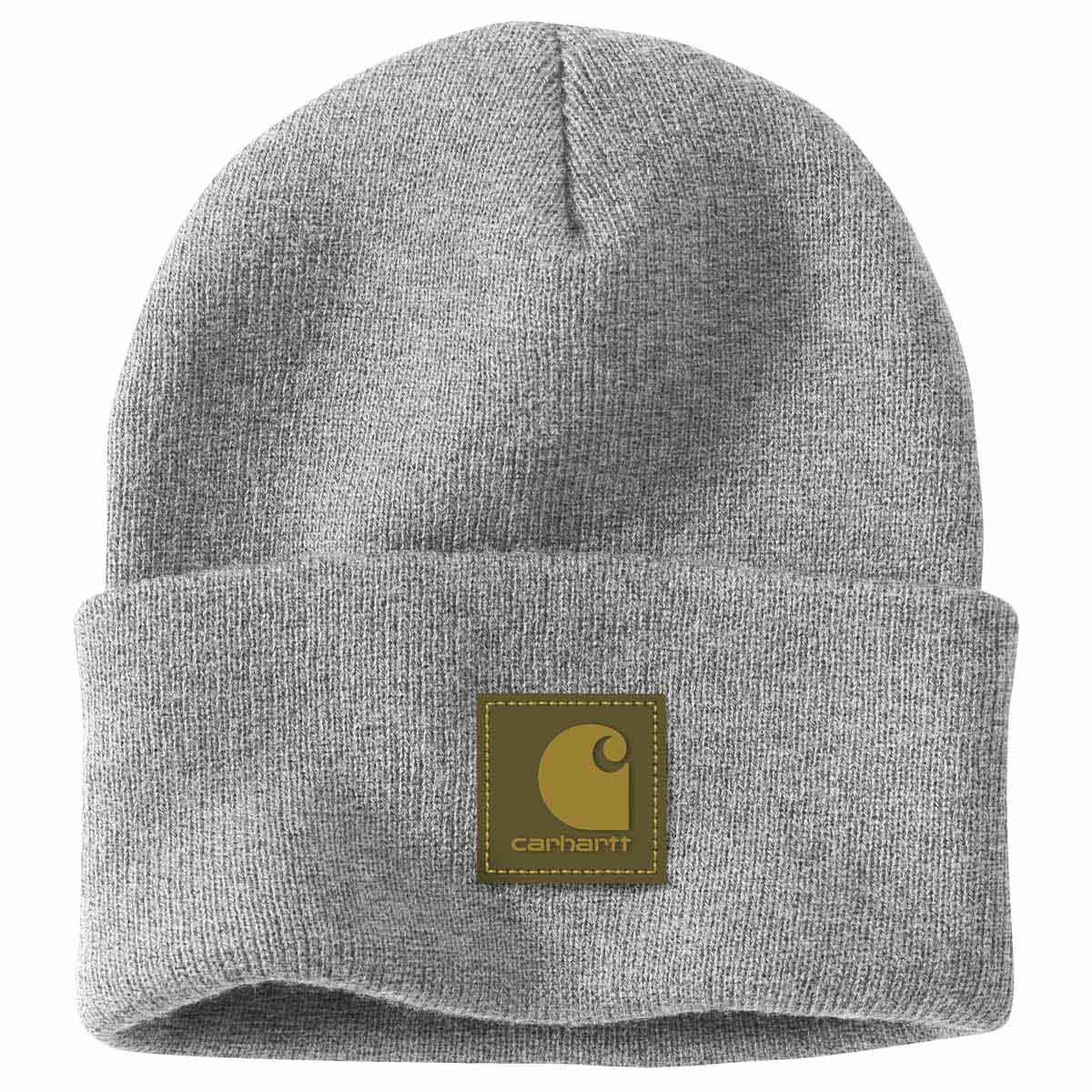 Carhartt Men's Knit Rubber Patch Beanie - Image 2