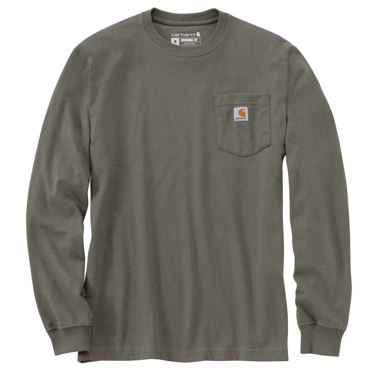 Carhartt Men's Long Sleeve Work Wear Pocket T-Shirt - Image 7