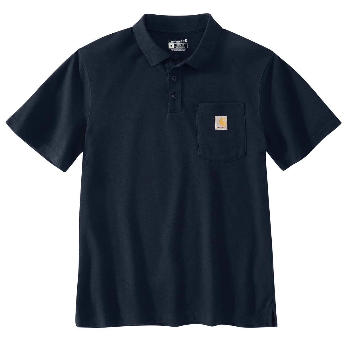 Carhartt Men's Loose Fit Midweight Short Sleeve Pocket Polo - Image 2