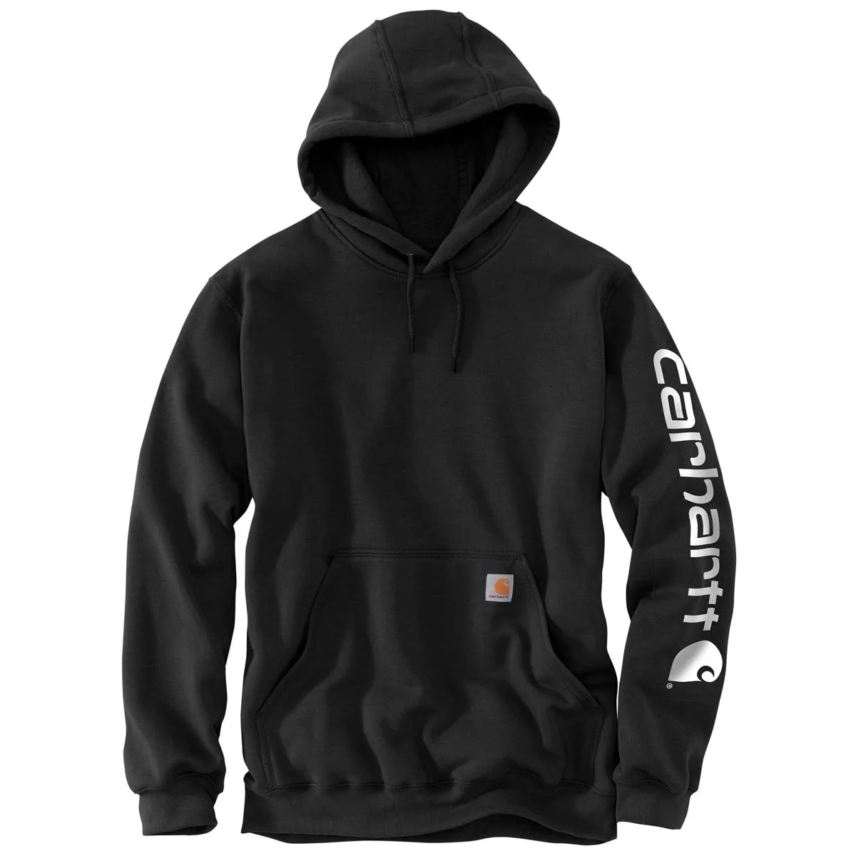 Carhartt Men's Midweight Signature Sleeve Hooded Sweatshirt - Image 2