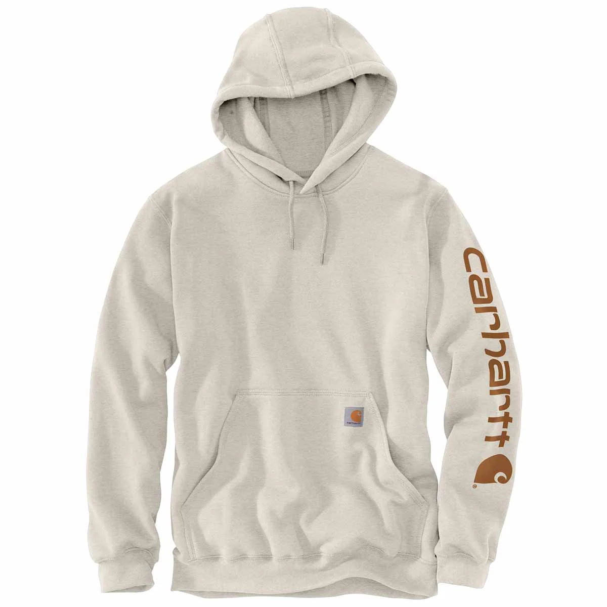 Carhartt Men's Midweight Signature Sleeve Hooded Sweatshirt - Image 6