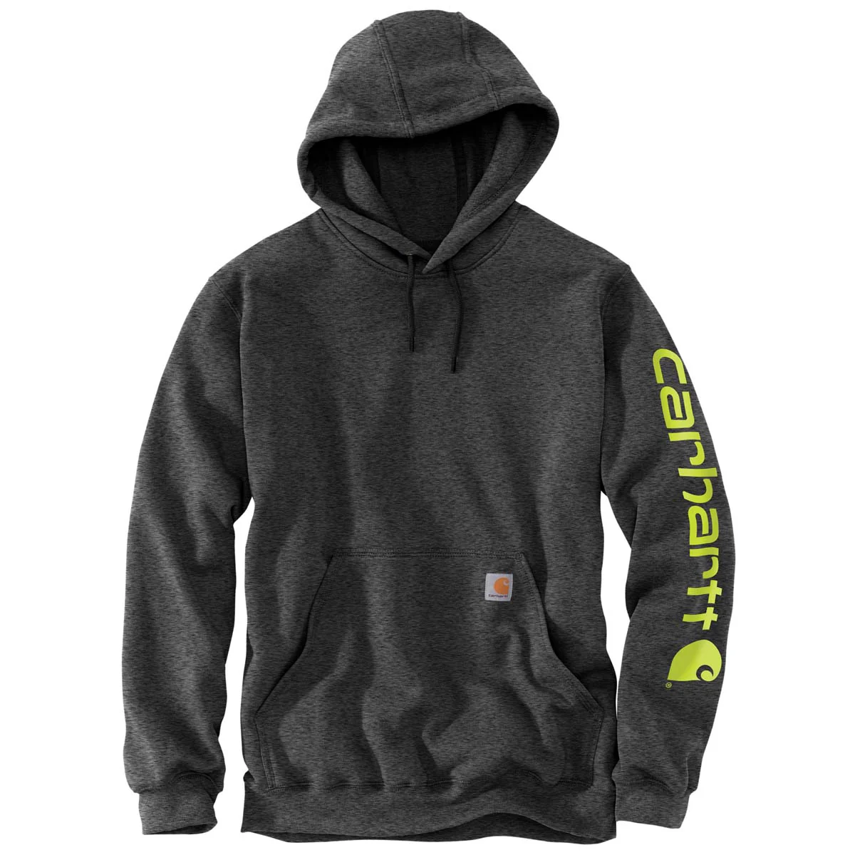 Carhartt Men's Midweight Signature Sleeve Hooded Sweatshirt - Image 7