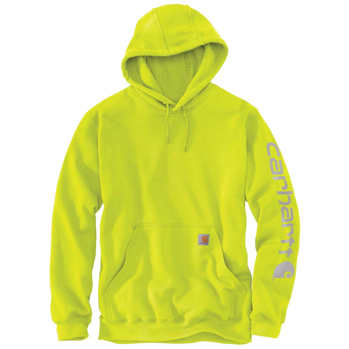 Carhartt Men's Midweight Signature Sleeve Hooded Sweatshirt - Image 8