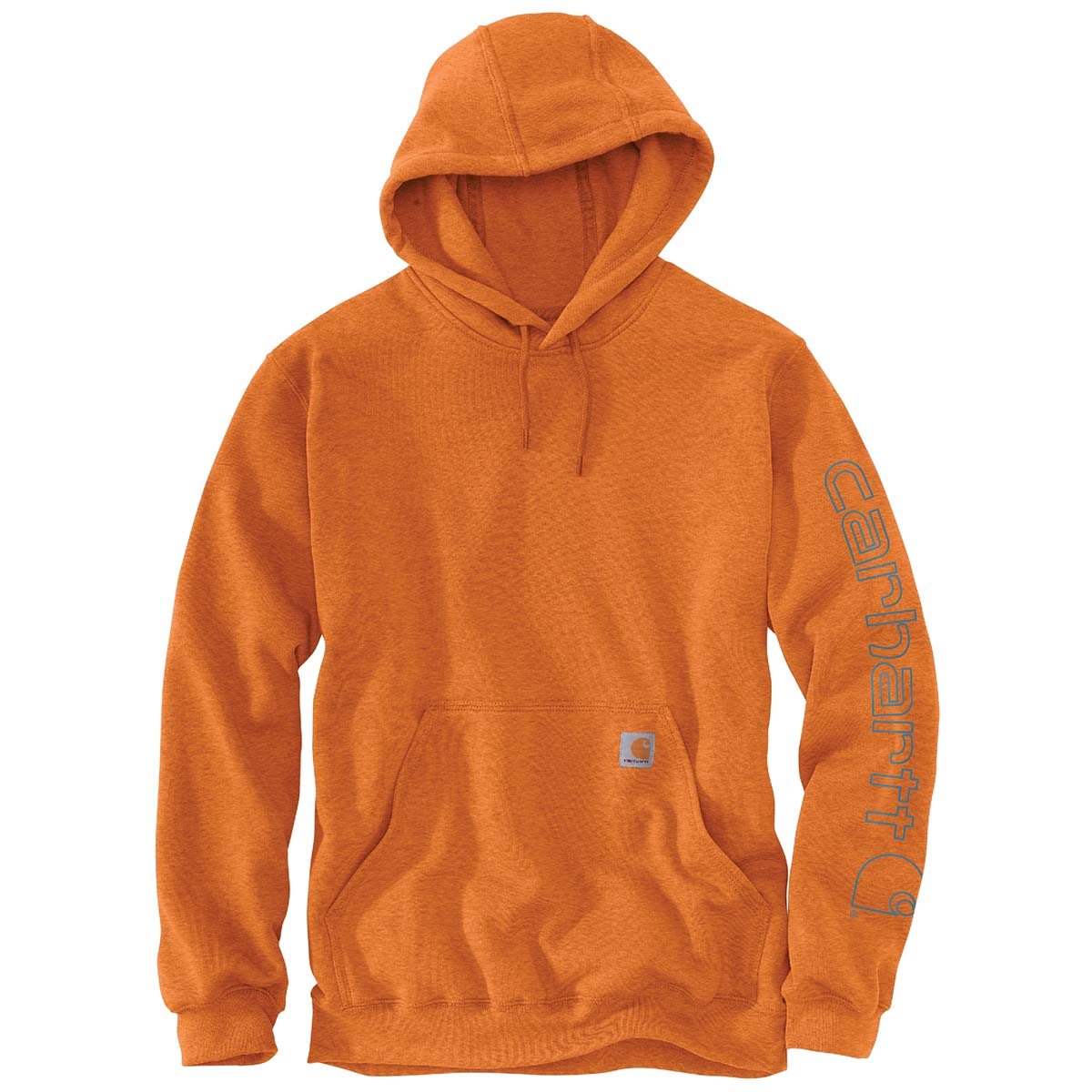 Carhartt Men's Midweight Signature Sleeve Hooded Sweatshirt - Image 9