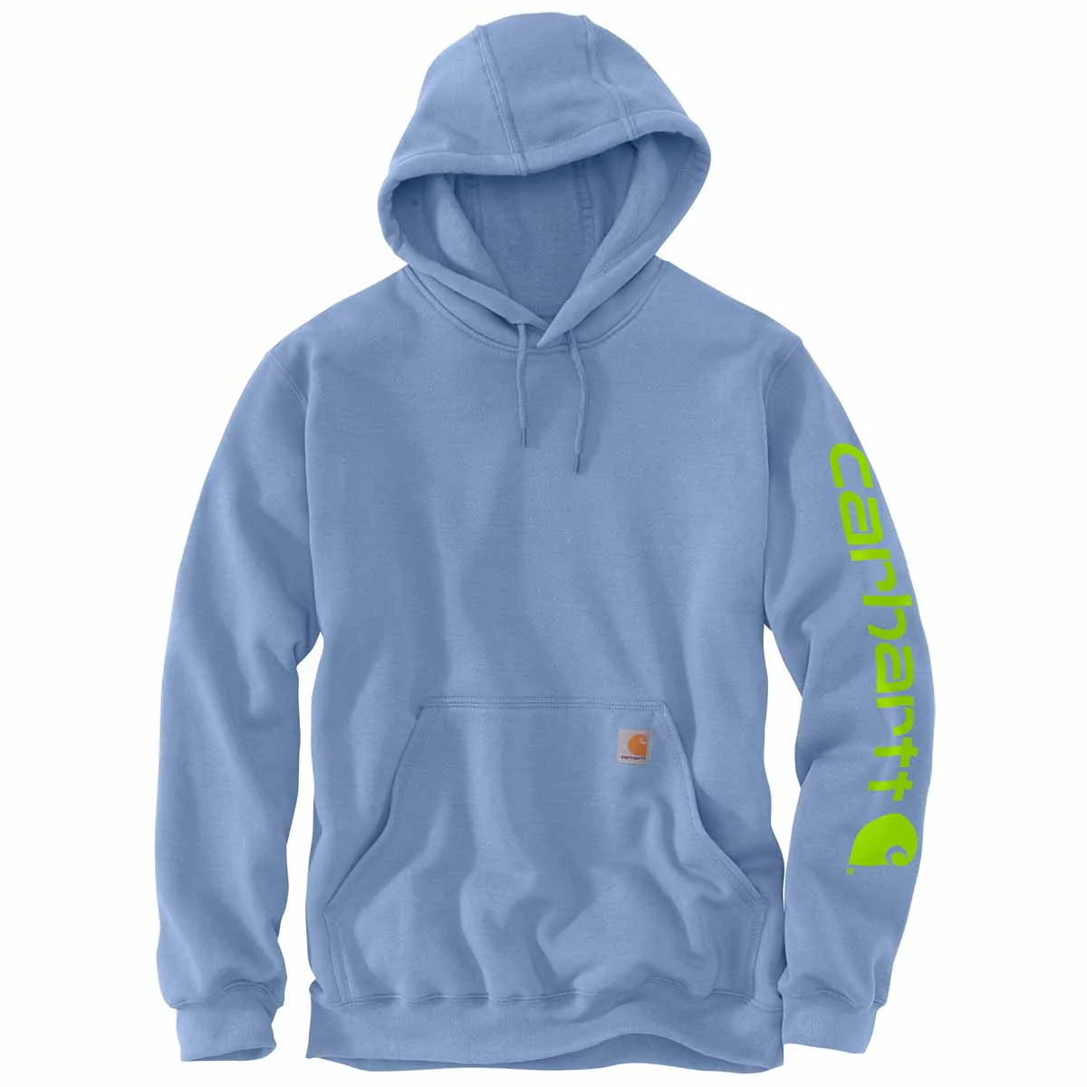 Carhartt Men's Midweight Sleeve Logo Hoodie Big and Tall - Image 4