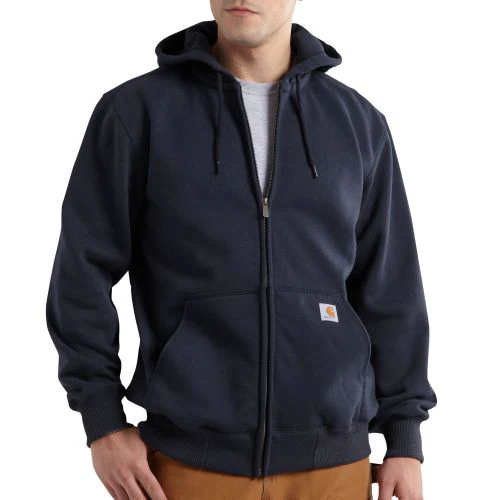 Carhartt Men's Rain Defender Paxton Heavyweight Zip Hoodie - Image 2