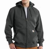 Carhartt Men's Rain Defender Paxton Heavyweight Zip Hoodie - Image 3