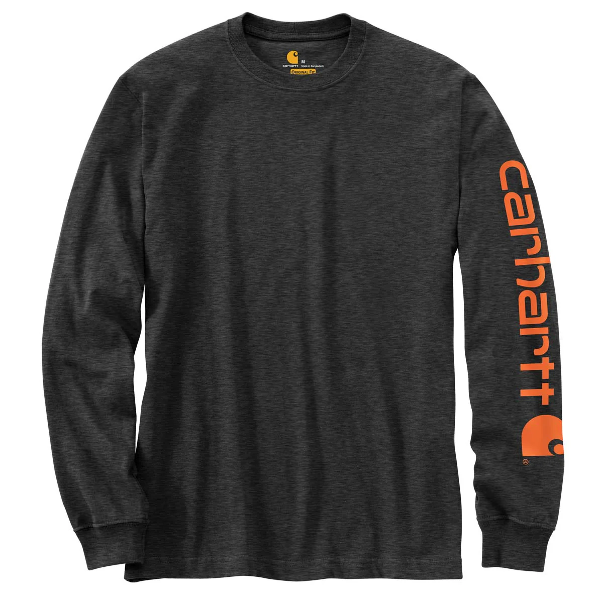 Carhartt Men's Signature Sleeve Logo Long Sleeve T-Shirt - Image 3