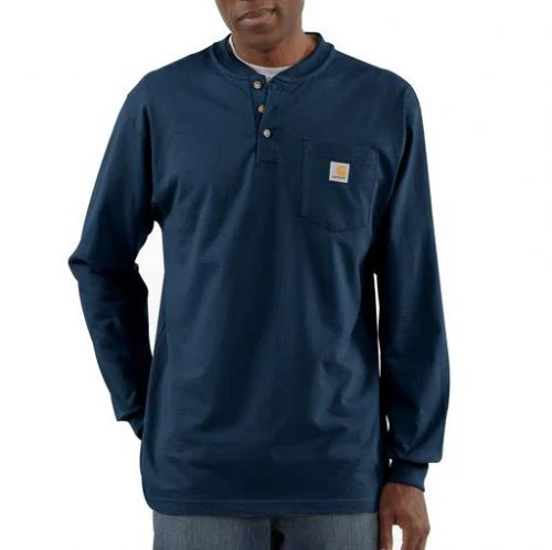 Carhartt Men's Workwear Pocket Long Sleeve Henley Big & Tall - Image 2
