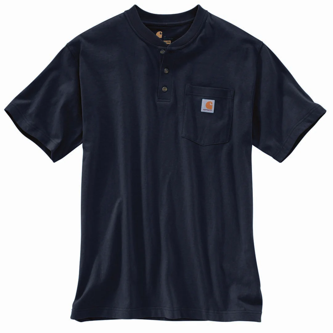Carhartt Men's Workwear Pocket Short Sleeve Henley