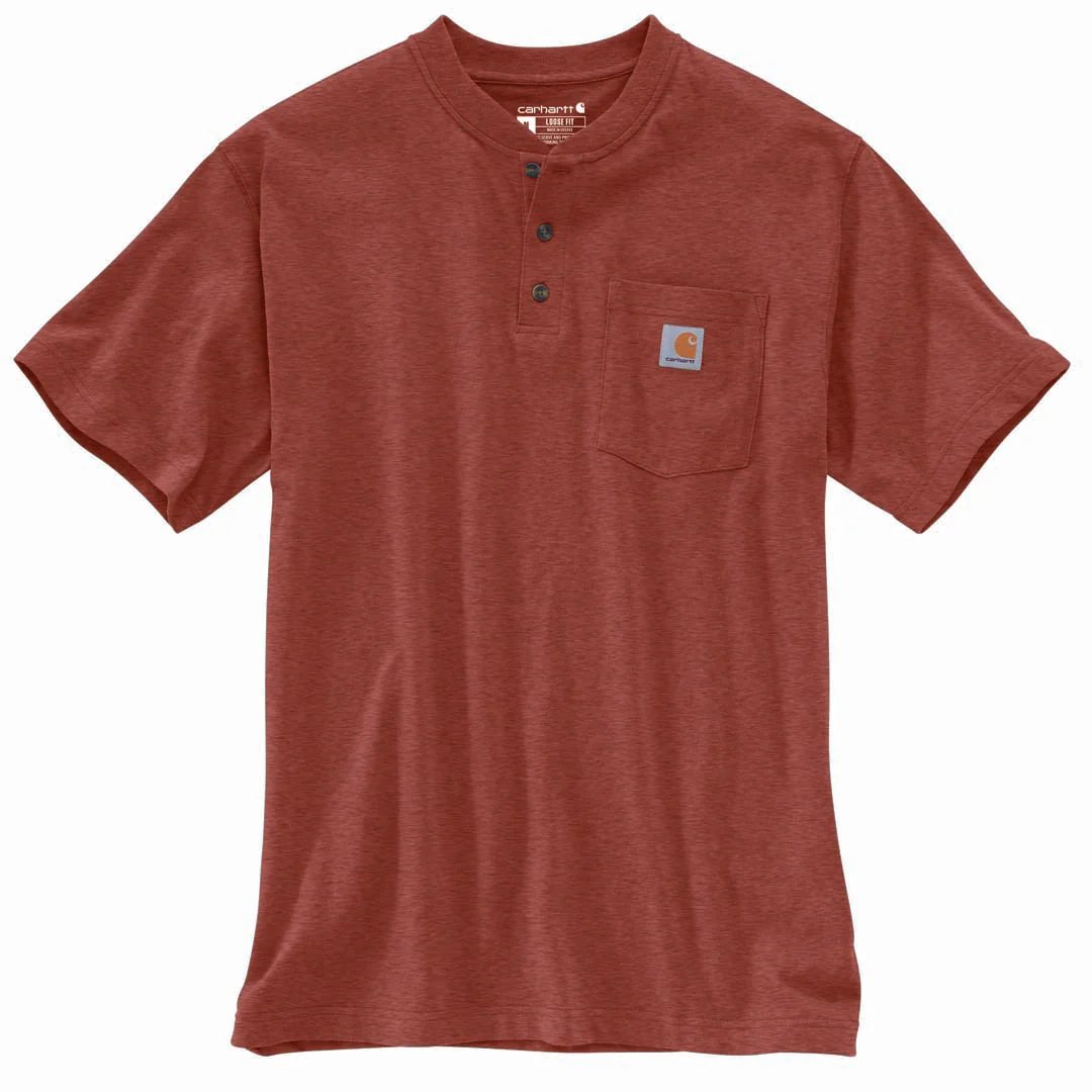 Carhartt Men's Workwear Pocket Short Sleeve Henley - Image 2