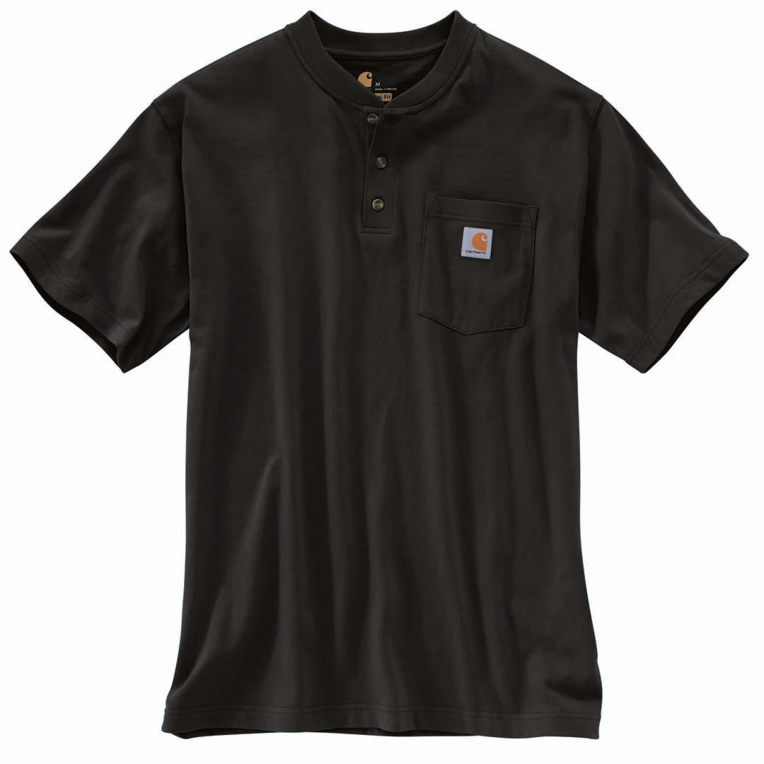 Carhartt Men's Workwear Pocket Short Sleeve Henley - Image 3