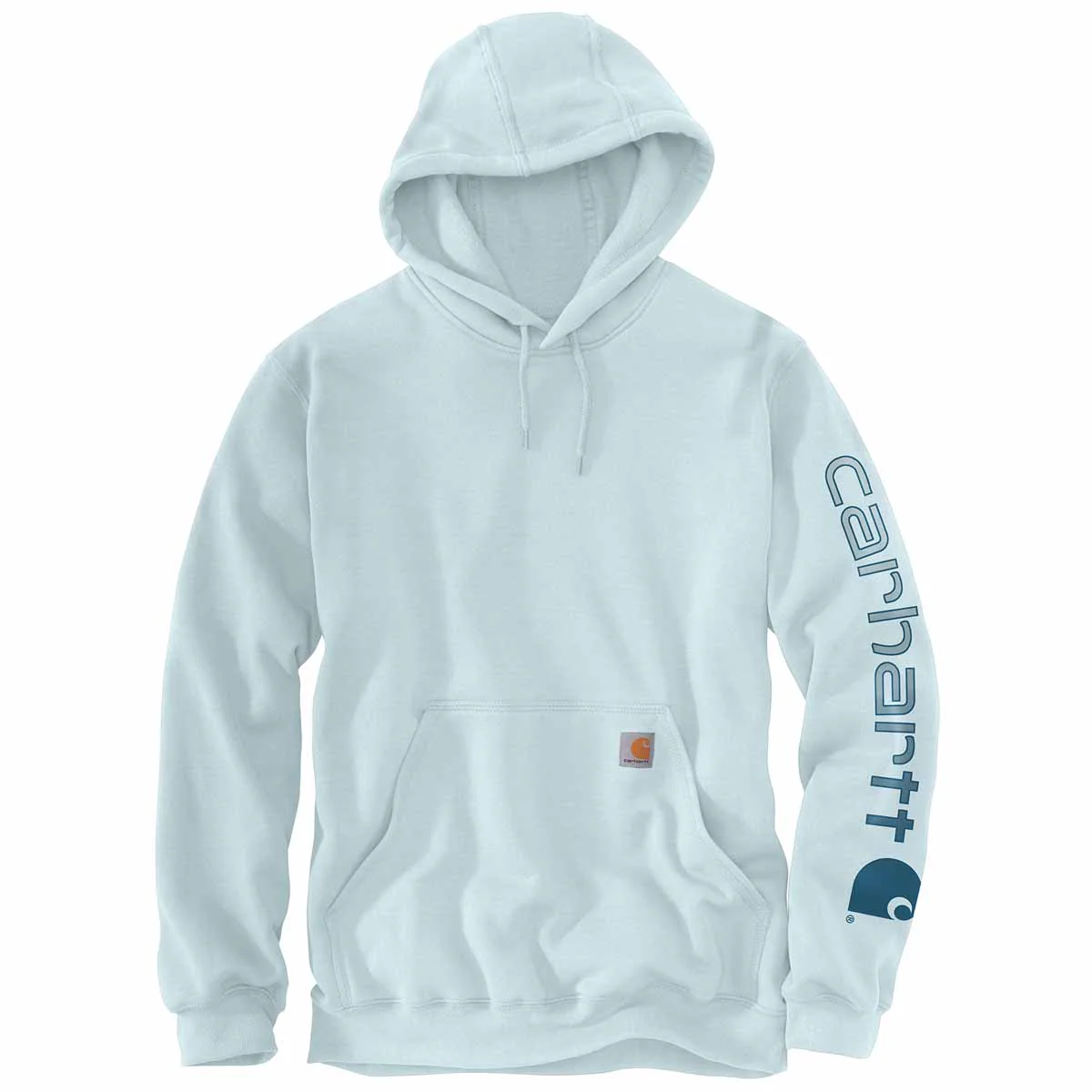Carhartt M's Midweight Signature Sleeve Hooded Sweatshirt - Image 2