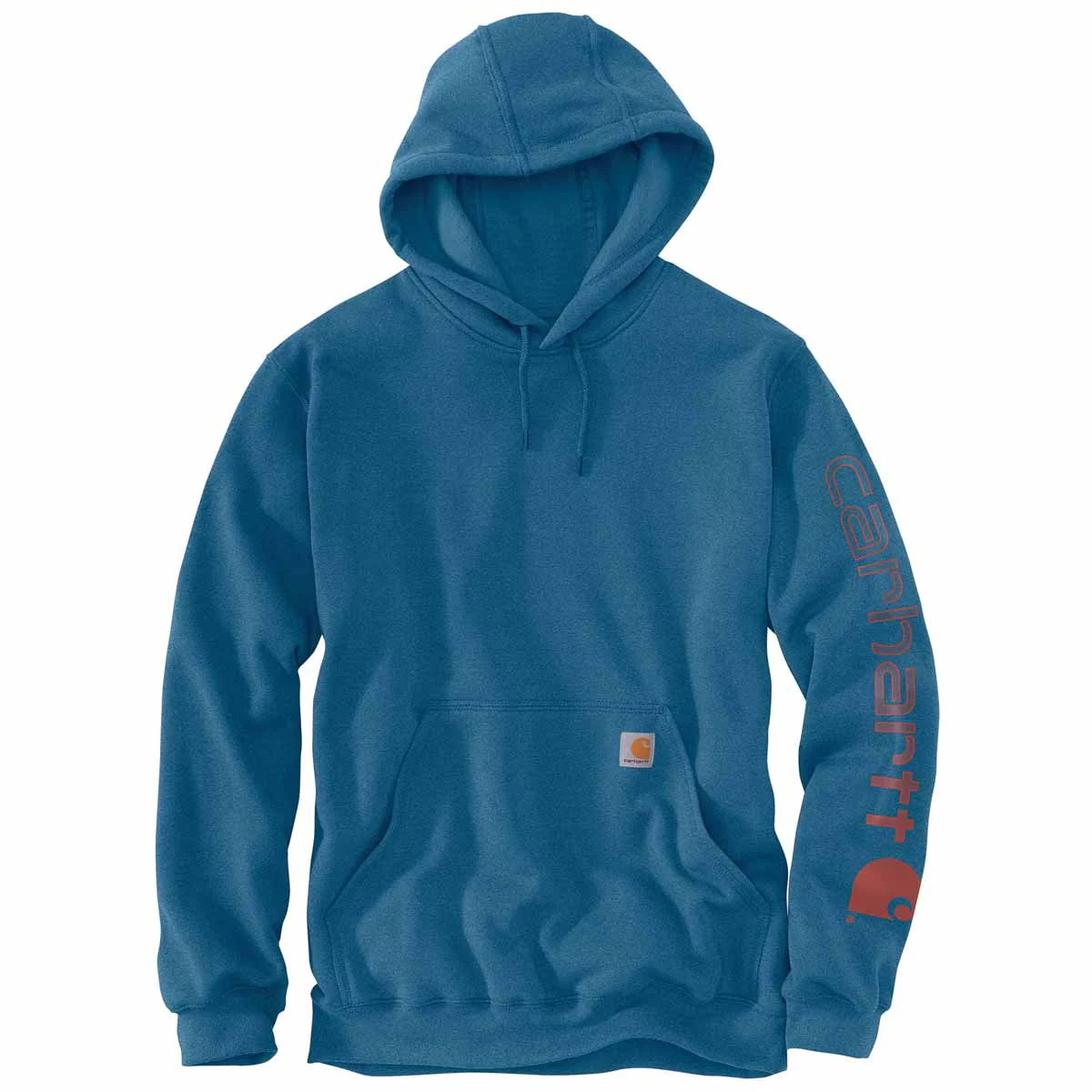 Carhartt M's Midweight Signature Sleeve Hooded Sweatshirt - Image 3