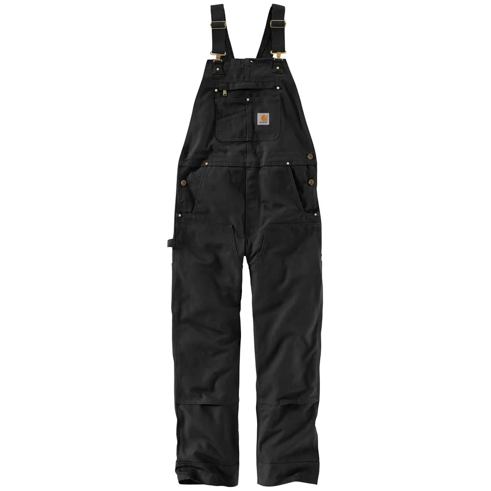 Carhartt New R01 Duck Bib Overall - Black - Big