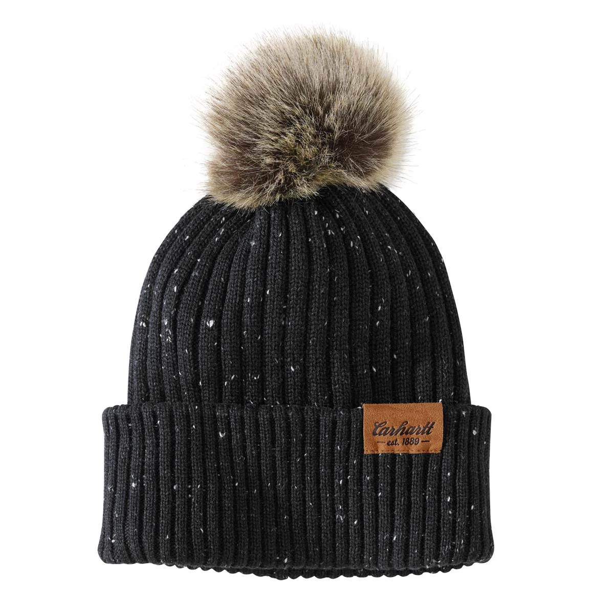 Carhartt Women's Knit Faux Pom-Pom Beanie