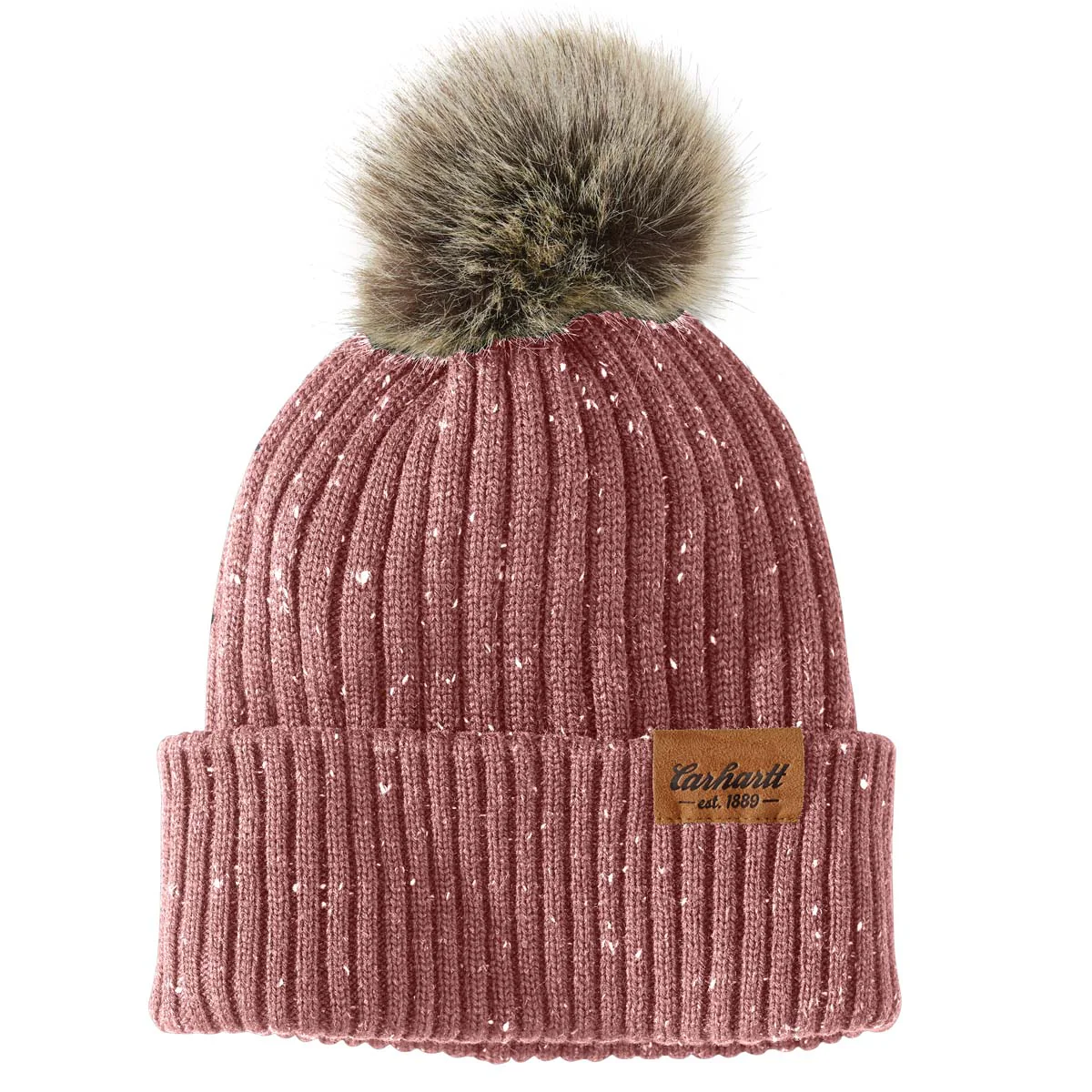 Carhartt Women's Knit Faux Pom-Pom Beanie - Image 3