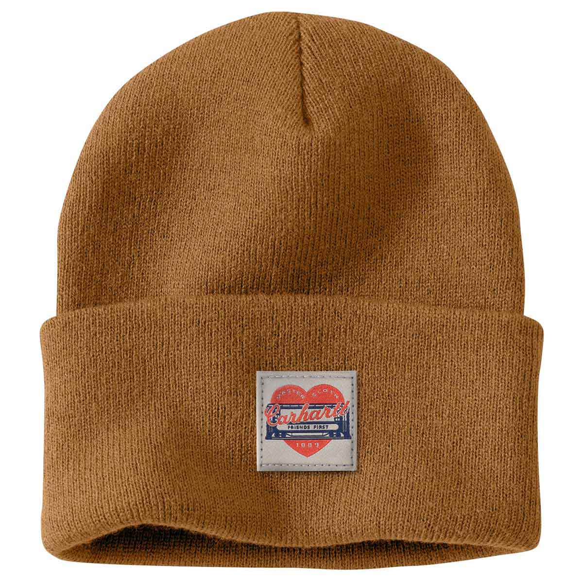 Carhartt Women's Knit Heart Patch Beanie