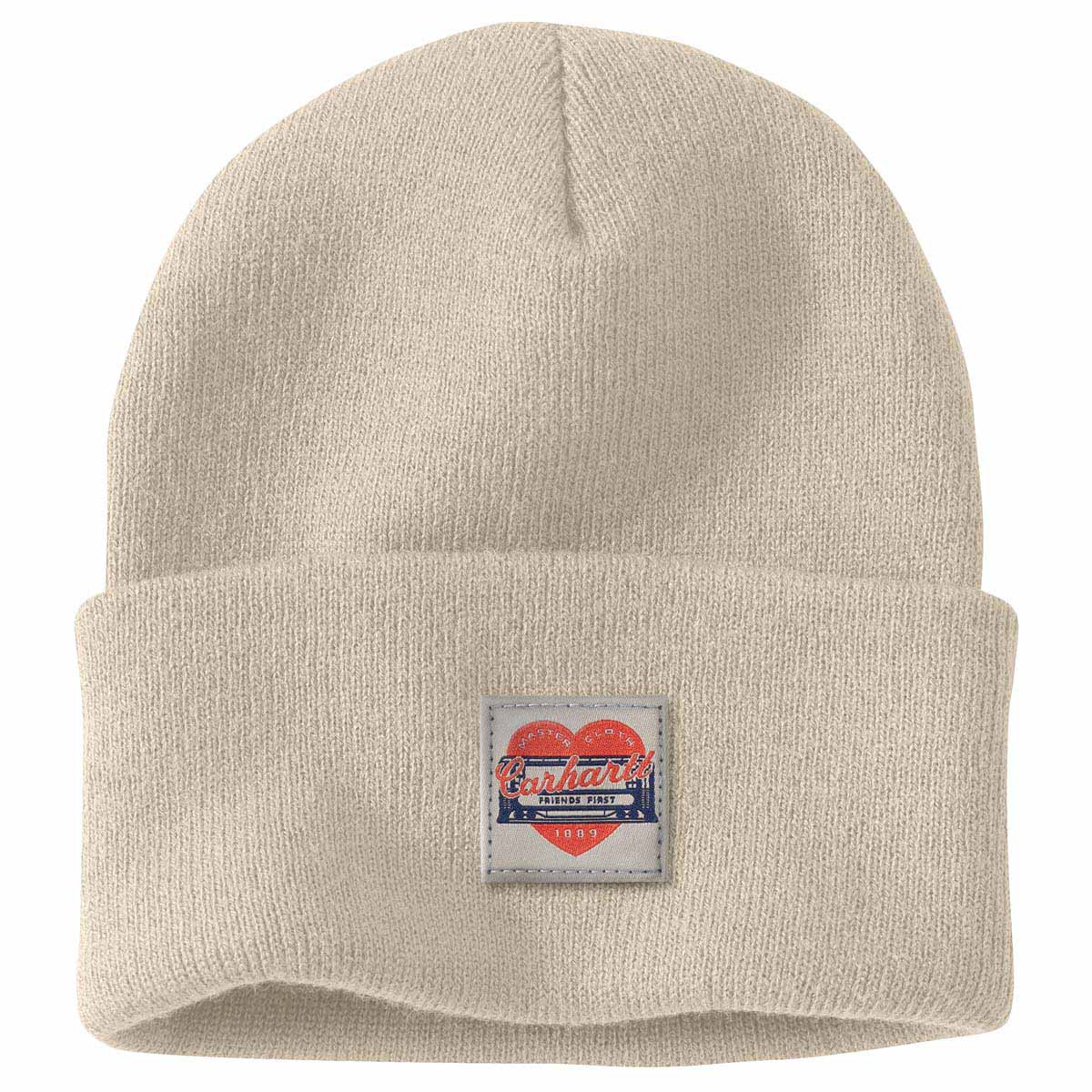 Carhartt Women's Knit Heart Patch Beanie - Image 4