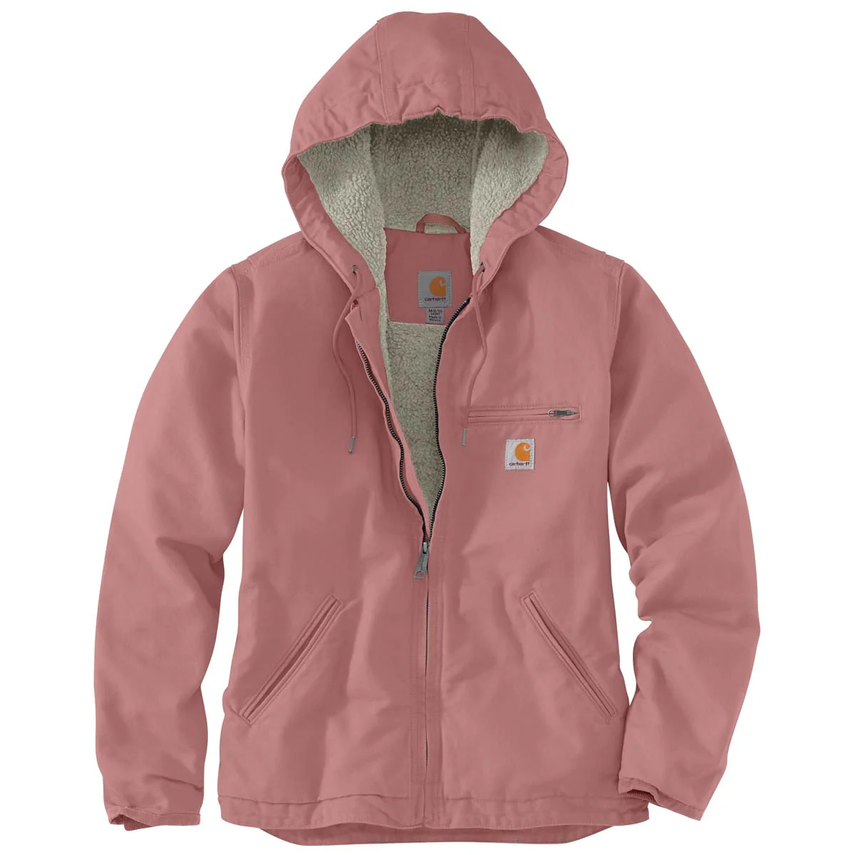 Carhartt Women's Washed Duck Sherpa Lined Jacket - Image 3