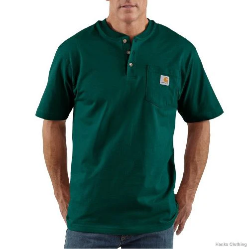 Carhartt Workwear Pocket Short Sleeve Henley Big & Tall - Image 3