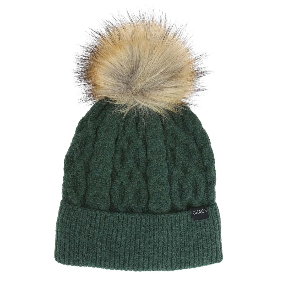 Chaos Women's Suave Pom Beanie - Image 3