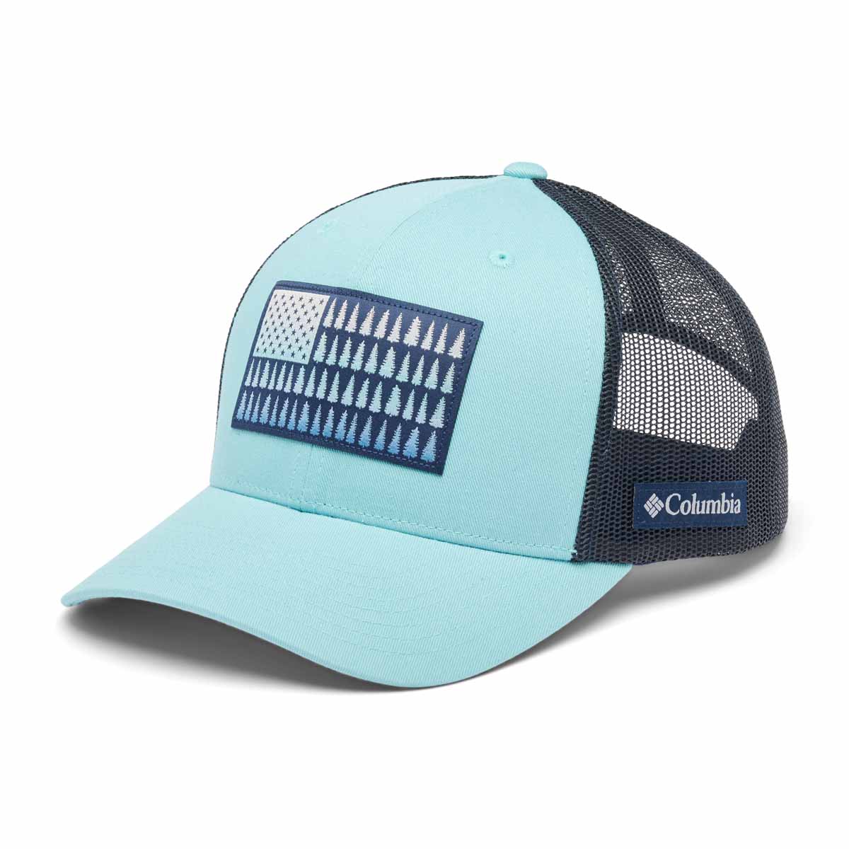 Columbia Tree Flag Mesh Snap Back Cap